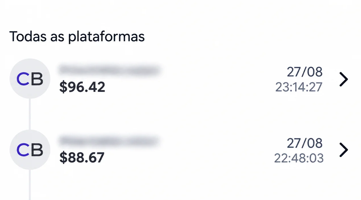 Comissões das plataformas